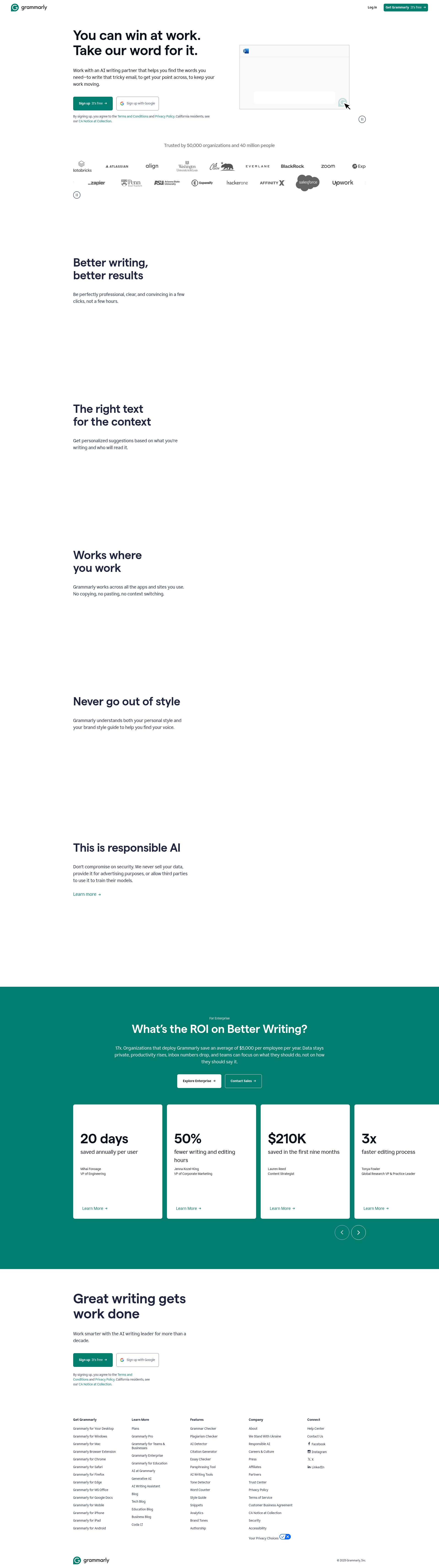 Landing Page