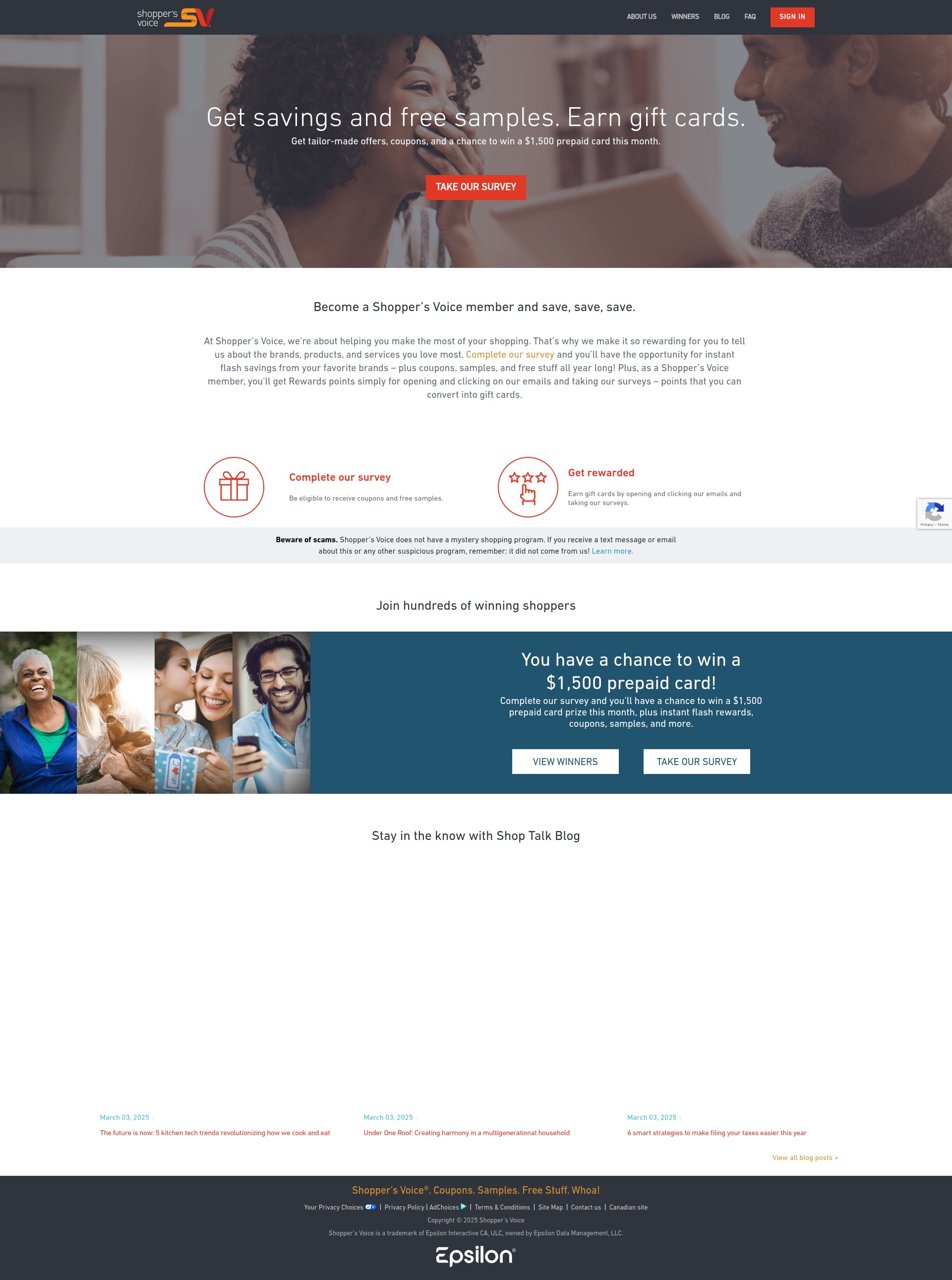 Landing Page