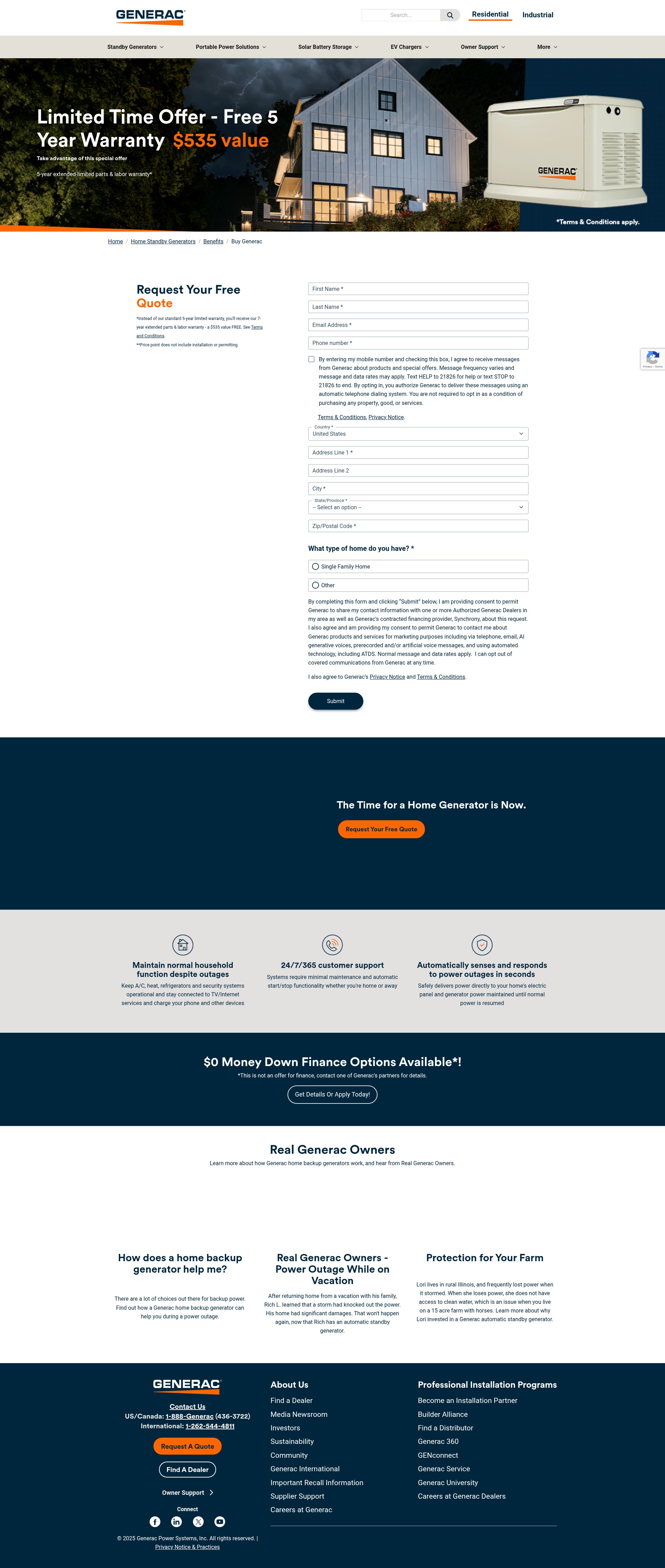 Landing Page