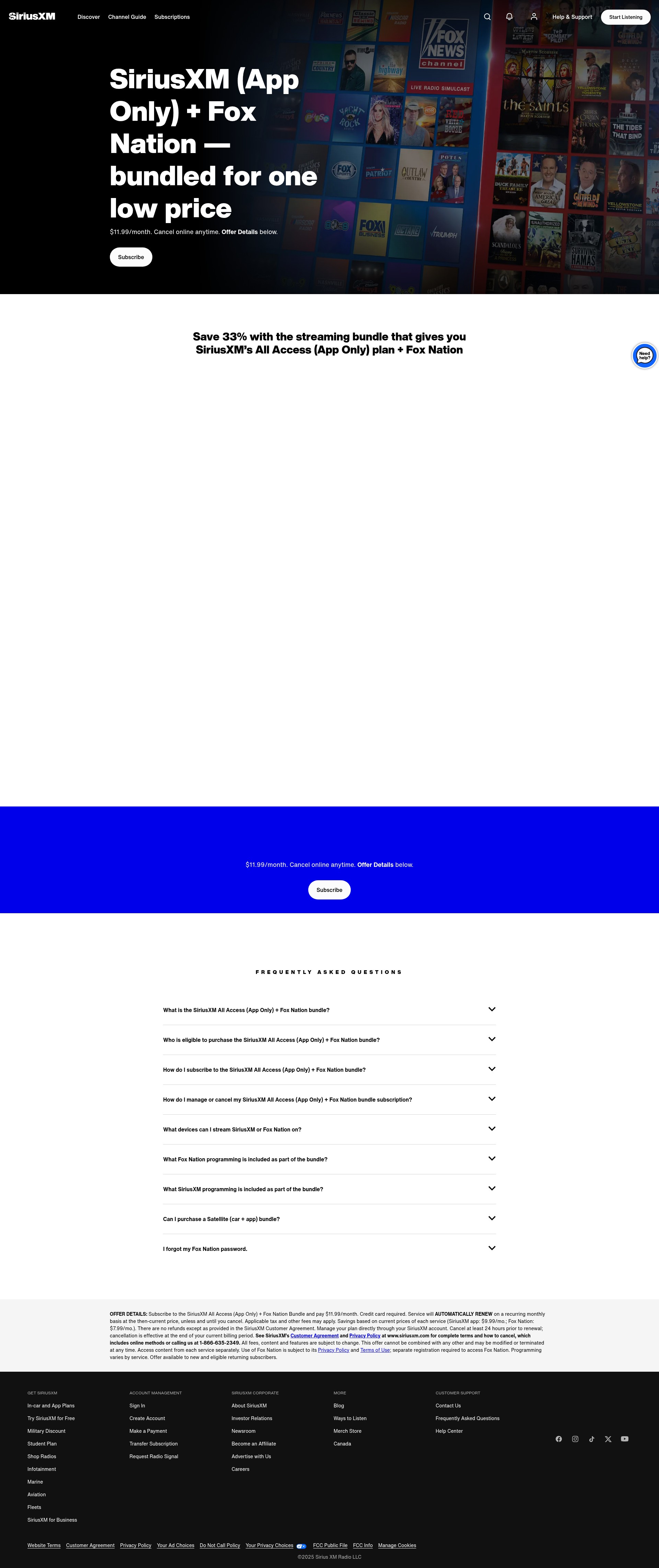 Landing Page