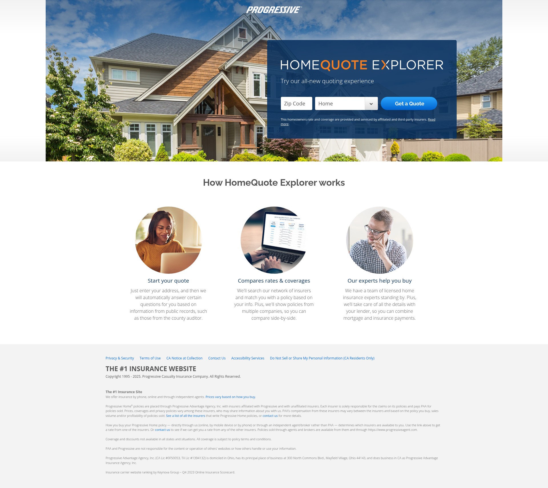Landing Page