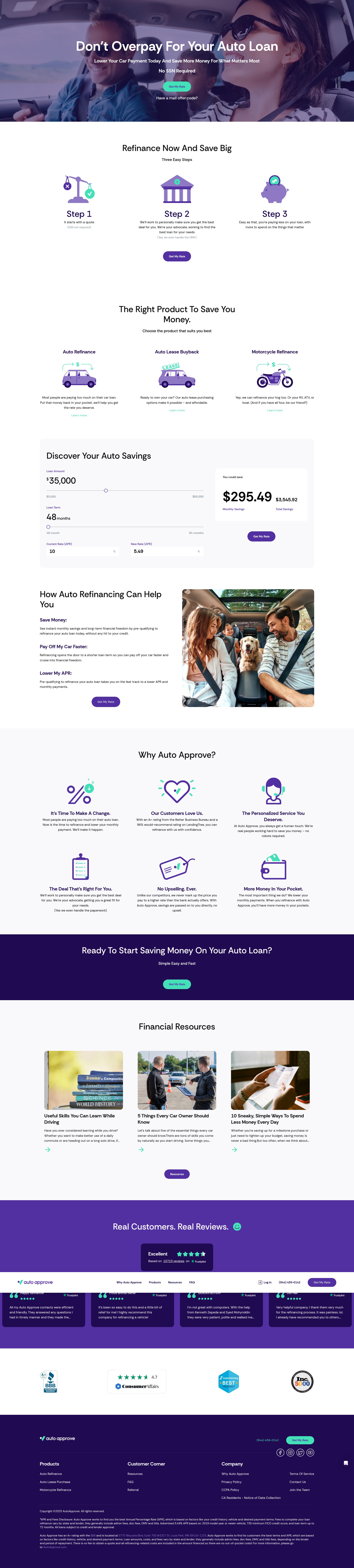 Screenshot of autoapprove.com