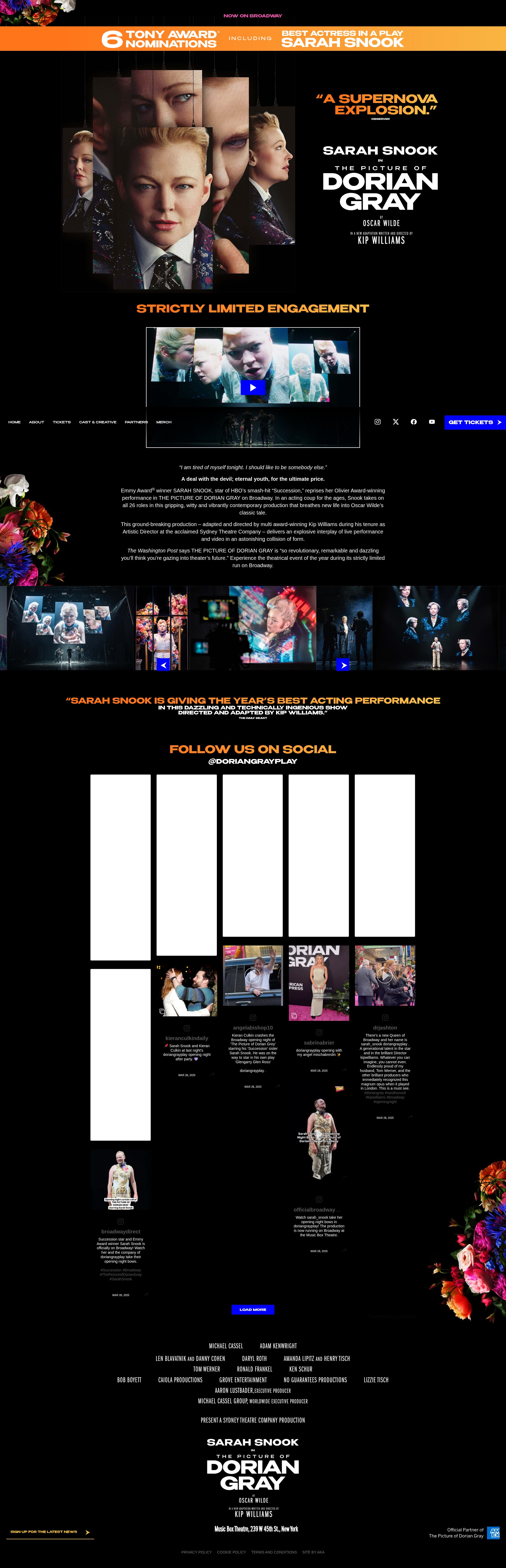 Screenshot of doriangrayplay.com