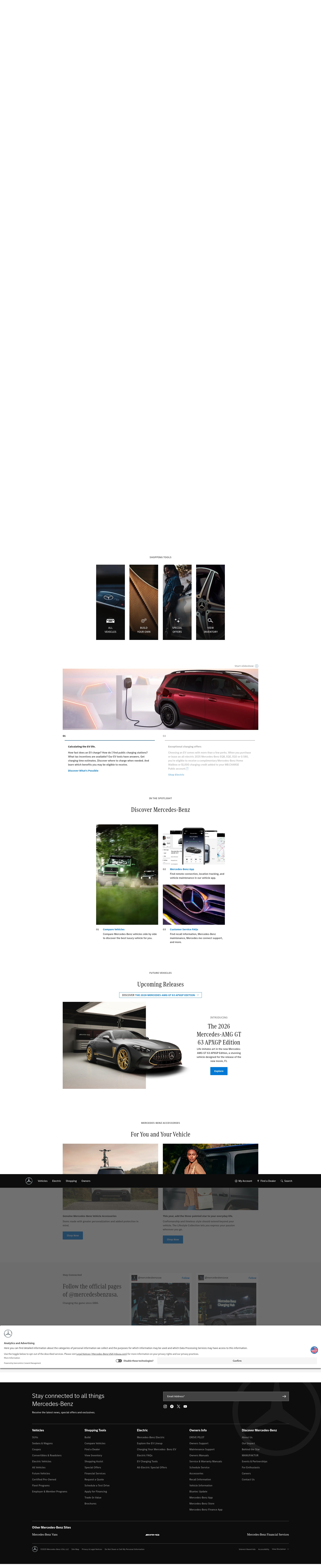 Screenshot of mbusa.com