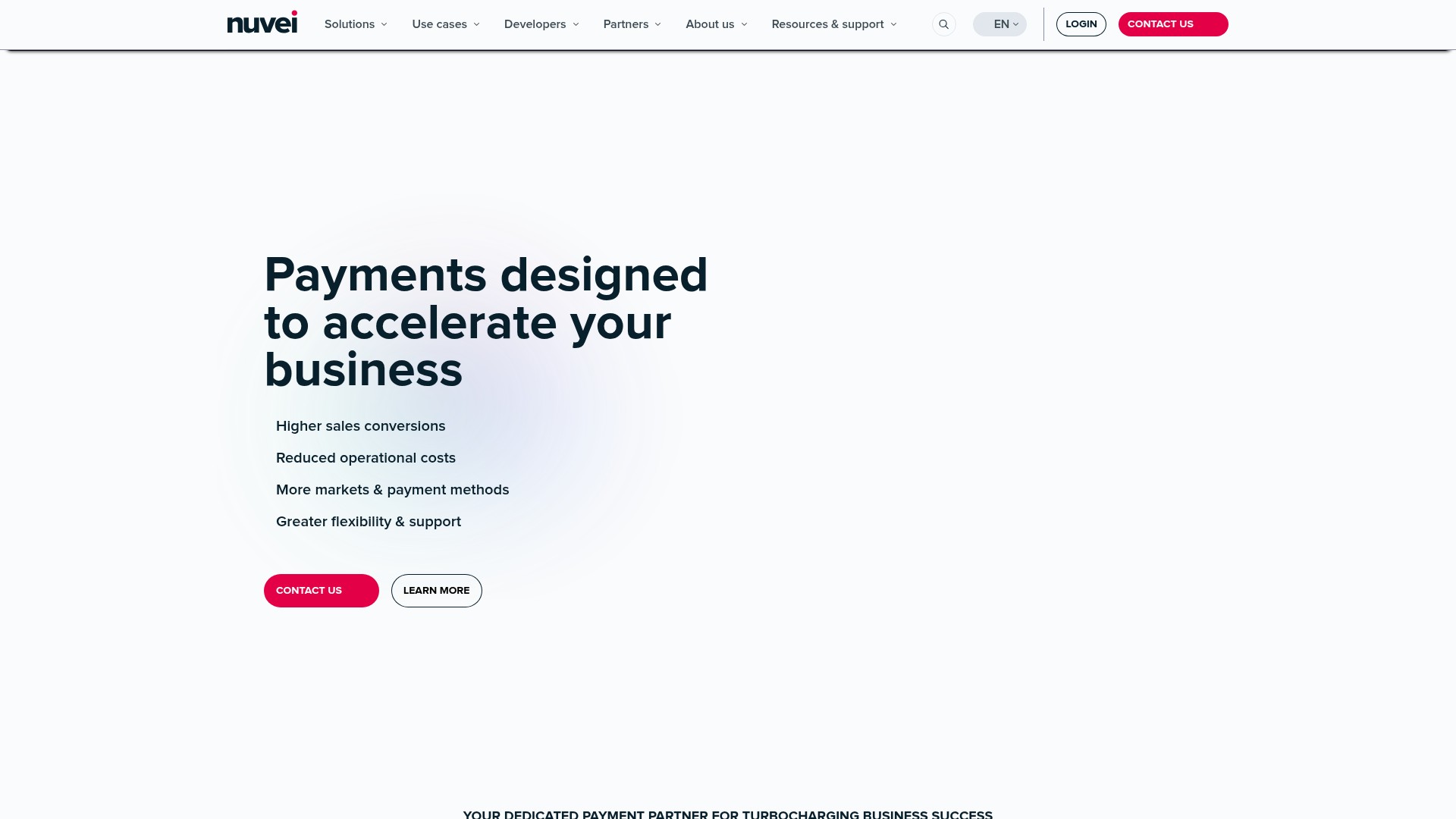 Screenshot of nuvei.com