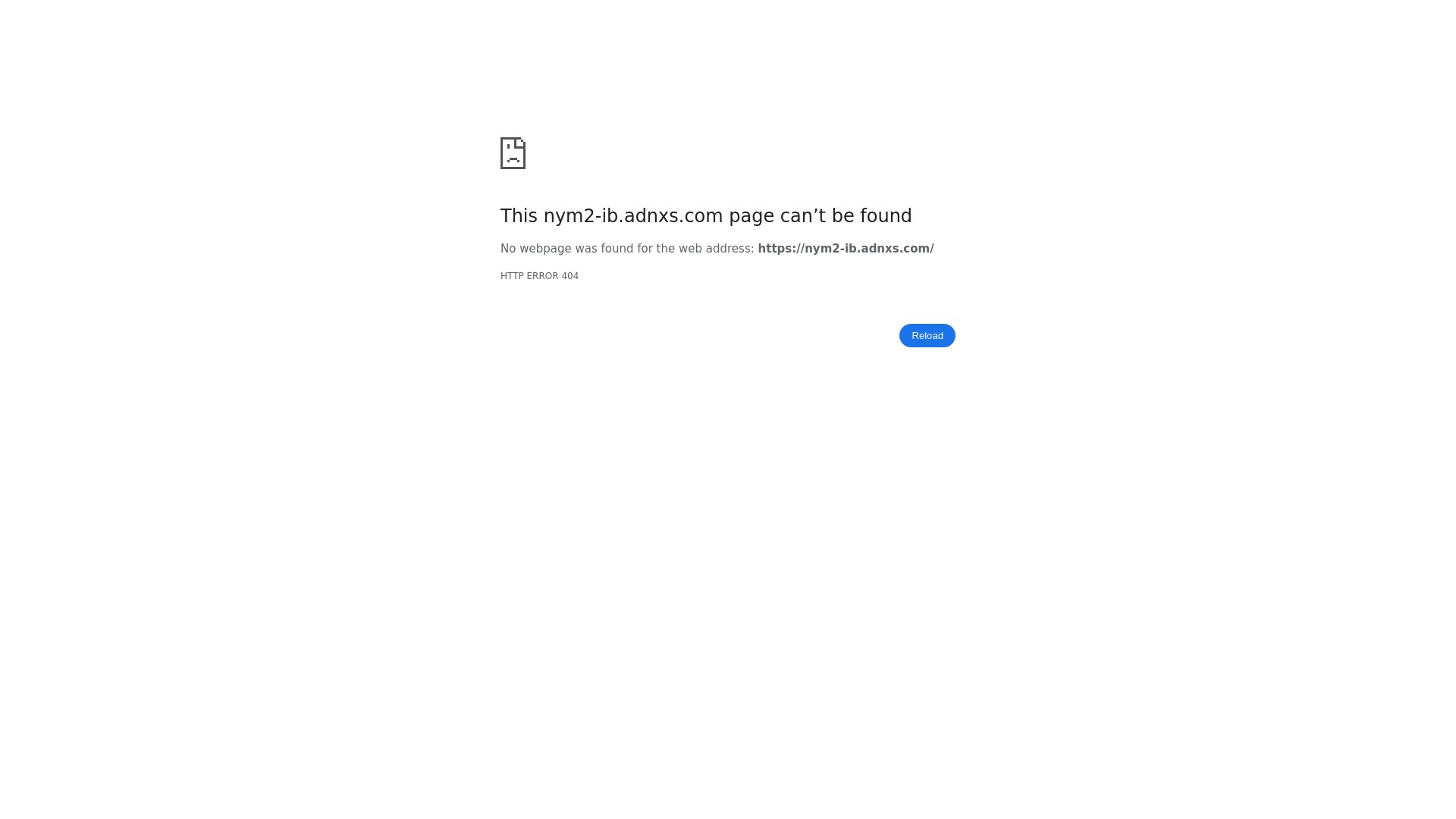 Screenshot of nym2-ib.adnxs.com