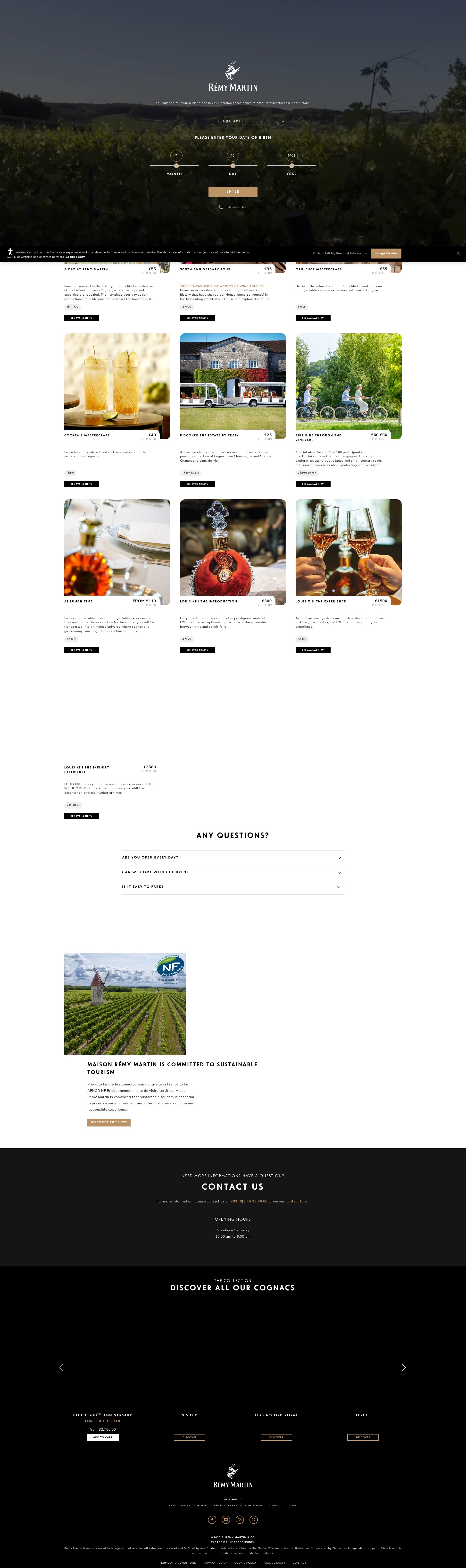 Screenshot of remymartin.com